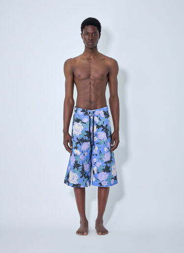 ERL Floral Swim Shorts Purple erl0164001