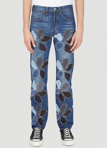 DRx FARMAxY FOR LN-CC x LEVI'S Drop 6 Flowers Jeans Blue dfl0347010