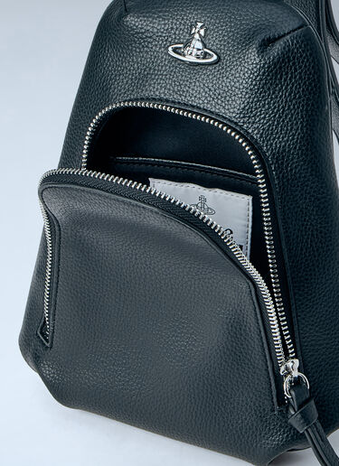 Vivienne Westwood Leather Crossbody Bag Black vvw0164002