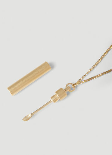 Vetements Powder Necklace Gold vet0154024