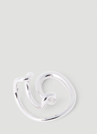 Charlotte CHESNAIS Round Trip Ear Cuff Silver ccn0251007
