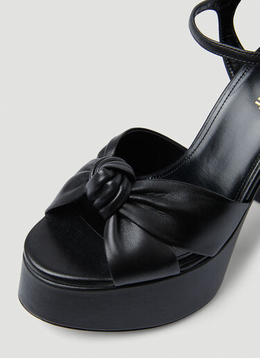 Saint Laurent Bianca Platforms Black sla0249071