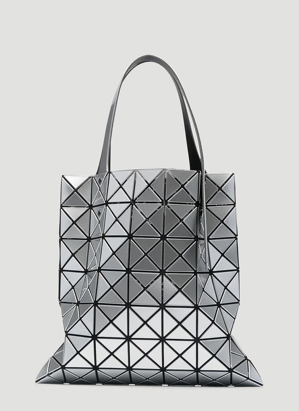 Bao Bao Issey Miyake Wring Prism Crossbody Bag in Silver LN CC