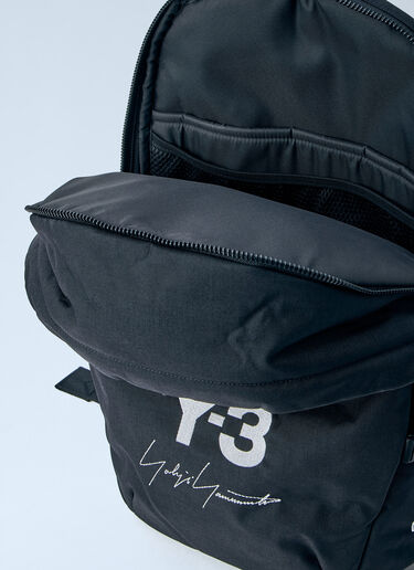 Y-3 MERCEDES Embroidered Logo Backpack Black yyy0364072