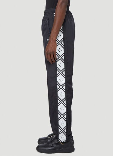 Acne Studios Contrast-Trimmed Pants Black acn0141002
