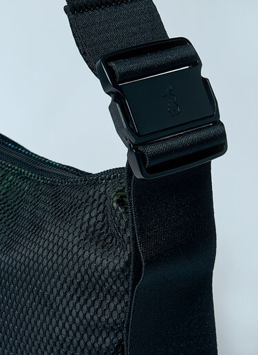 Y-3 Logo Print Crossbody Bag Black yyy0160013