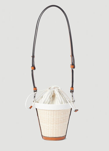 Maison Margiela Mini Bucket Shoulder Bag White mla0251065