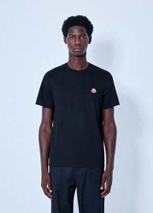 Moncler Logo Motif T-Shirt Black mon0166014
