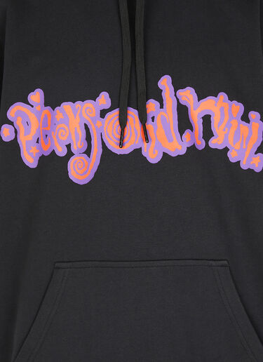 Text Kurlz Hooded Sweatshirt P.A.M. Text Kurlz Hooded Sweatshirt Black pam0347005