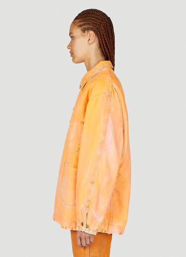 NOTSONORMAL Washed Chore Jacket Orange nsm0351001