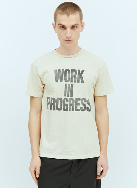 Lanvin x Future Work In Progress T-Shirt White lvf0157004