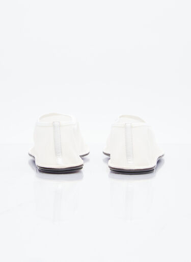 The Row Sock Mesh Flats White row0253056