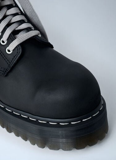Quad Sole Steel Toe Boots Rick Owens x Dr. Martens Quad Sole Steel Toe Boots Black rod0262002