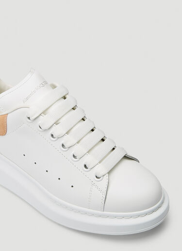 Alexander McQueen Larry Leather Sneakers White amq0244026
