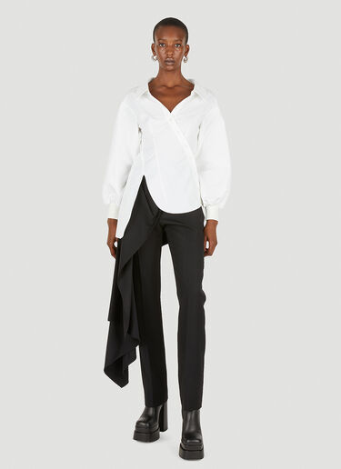 Twisted Shirt Alexander McQueen Twisted Shirt White amq0250062