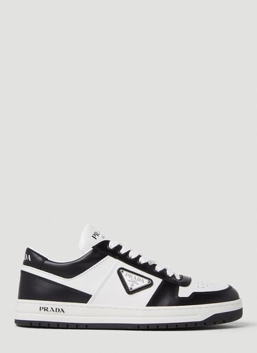Monochrome Downtown Sneakers Prada Monochrome Downtown Sneakers White pra0250012