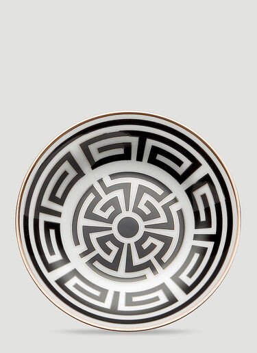 Ginori 1735 Set of Two Labirinto Coffee Saucer Black wps0644445