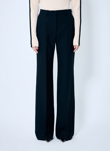 Sportmax Wide Leg Tailored Pants Black spx0259007