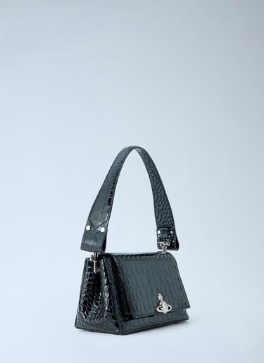 Vivienne Westwood Hazel Medium Shoulder Bag Black vvw0265041
