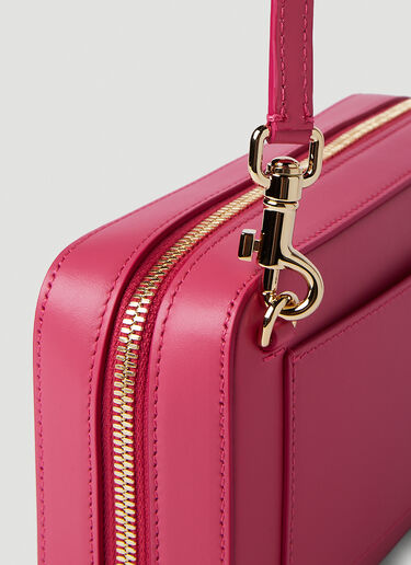 Dolce & Gabbana 衬垫徽标单肩包 粉色 dol0250041