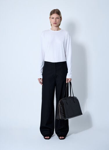 TOTEME Twisted Seam Pants Black tot0261059