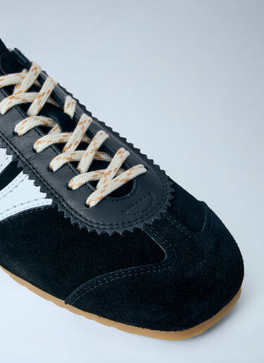 Dries Van Noten Suede Trimmed Sneakers Black dvn0163028