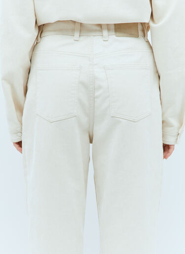 Brushed Twill Pants Moncler Brushed Twill Pants Off White mon0258021