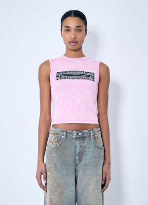 JW Anderson T-Arted Tank Top Brown jwa0260006