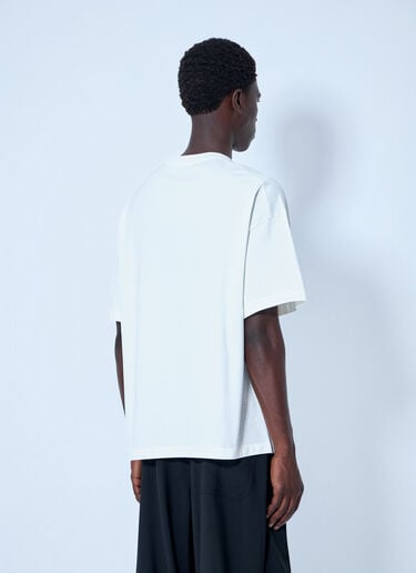 LN-CC® - Jil Sander: Cotton Jersey Crewneck T-Shirt - White Jil Sander Cotton Jersey Crewneck T-Shirt White jil0165005
