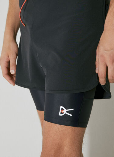 District Vision Layered Pocketed Trail Shorts Black dtv0154002