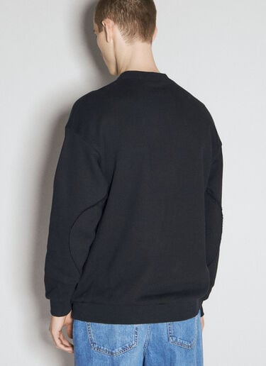 UNDERCOVER Lace Pocket Sweatshirt Black und0153003
