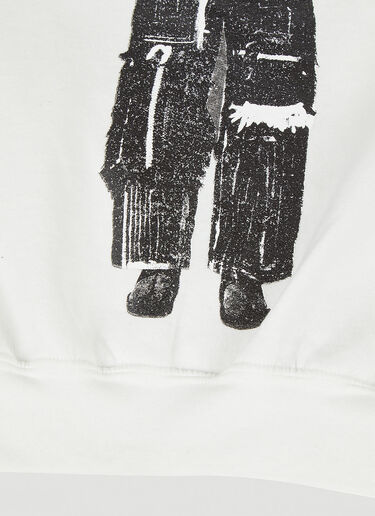 DRx FARMAxY FOR LN-CC Graphic Print Sweatshirt White drx0349014