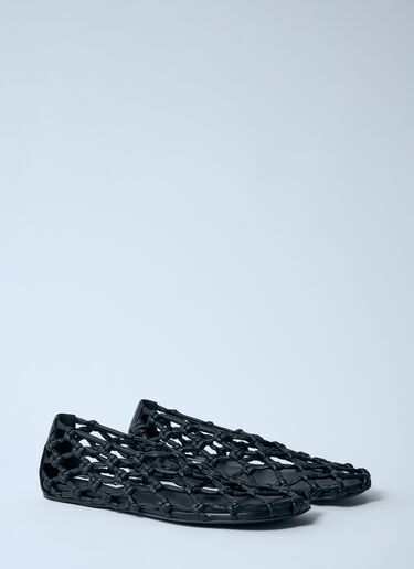 Jil Sander デコルテバレリーナパンプス  ブラック jil0259020