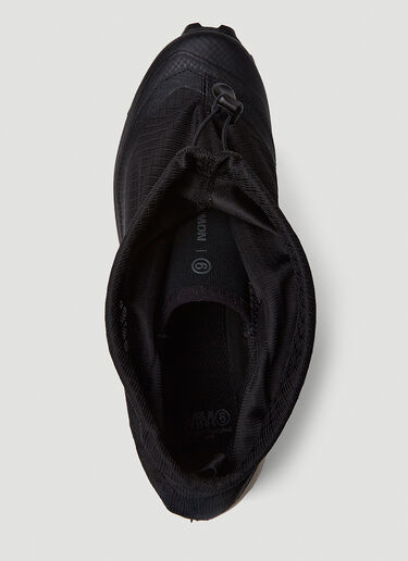 MM6 Maison Margiela x Salomon 크로스 로우 스니커즈 블랙 mms0252001