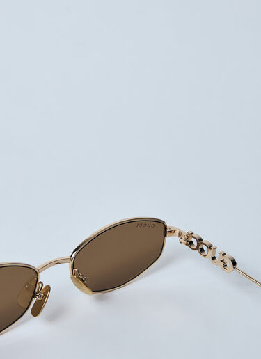 Gucci GG1802S Sunglasses Gold gus0259073