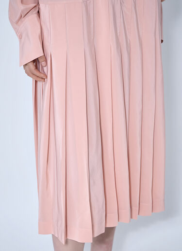 Toteme Pleated Shirtdress Pink tot0265018