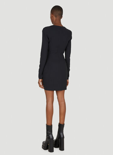 Versace Corset Mini Dress Black vrs0250007