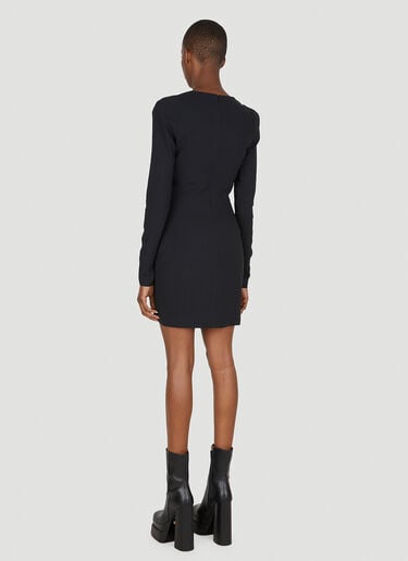 Corset Mini Dress Versace Corset Mini Dress Black vrs0250007