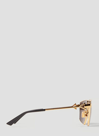 Bottega Veneta BV1223S 에비에이터 선글라스 골드 bov0252094