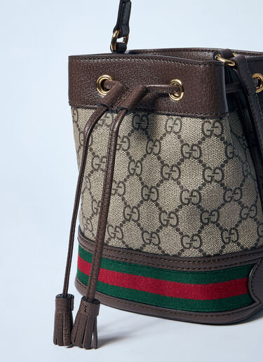 Gucci Ophidia 迷你 GG 水桶包 棕色 guc0243201