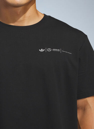 Logo Motif T-Shirt adidas x Bad Bunny x Mercedes AMG F1 Logo Motif T-Shirt Black adi0364008