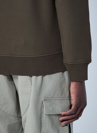 Stone Island 徽标图案运动衫  绿色 sto0160048