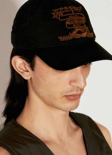 Y/PROJECT Paris' Best Baseball Cap Black ypr0156026