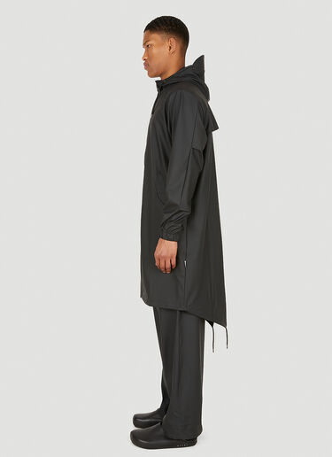 Rains 鱼尾派克夹克 黑 rai0348003