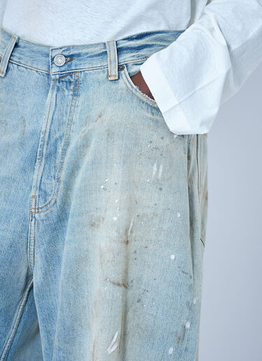 Acne Studios 2023 U Trafalgar 루즈 핏 진 밝은 블루 acn0165008