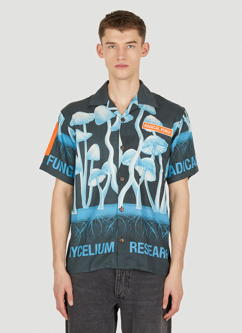 Space Available Radical Fungi Shirt Blue spa0350010