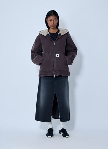 Carhartt WIP Hooded Mitch Jacket Brown wip0263004