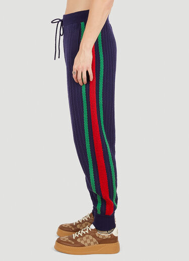 Gucci Web Track Pants Dark Blue guc0151037