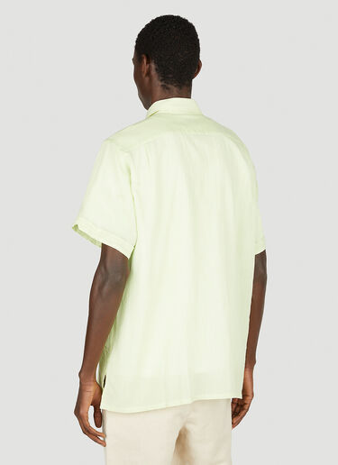 Engineered Garments Camp Short Sleeve Shirt Yellow egg0152001