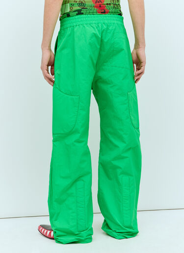 Walter Van Beirendonck 스페이스 팬츠 그린 wlt0156004